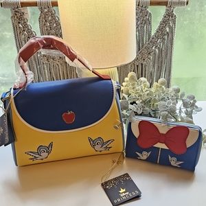Disney's Snow White 85th Anniversary Cosplay Crossbody Bag by Loungefly